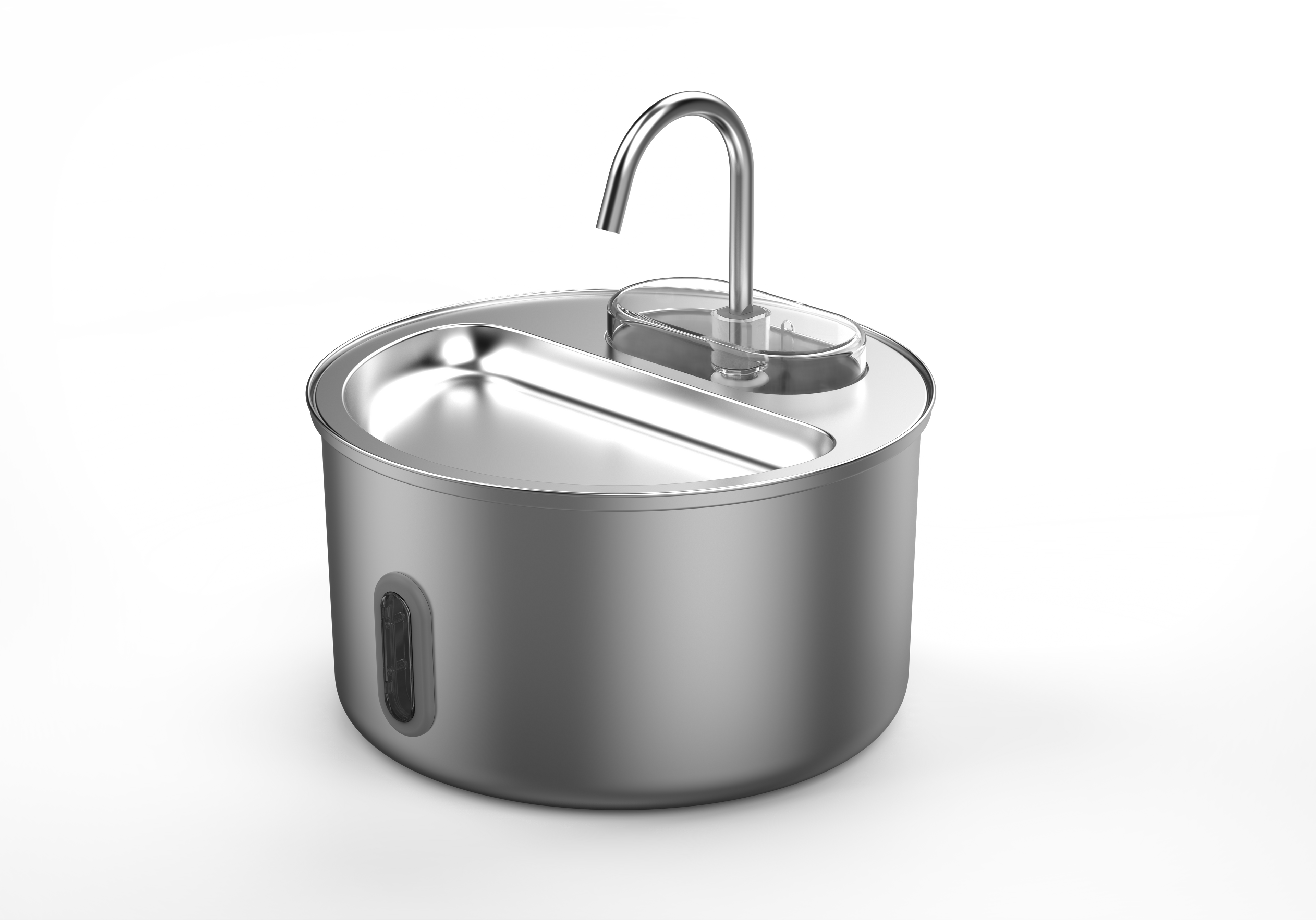 Pet Stainless Steel Fountain Water Dispenser