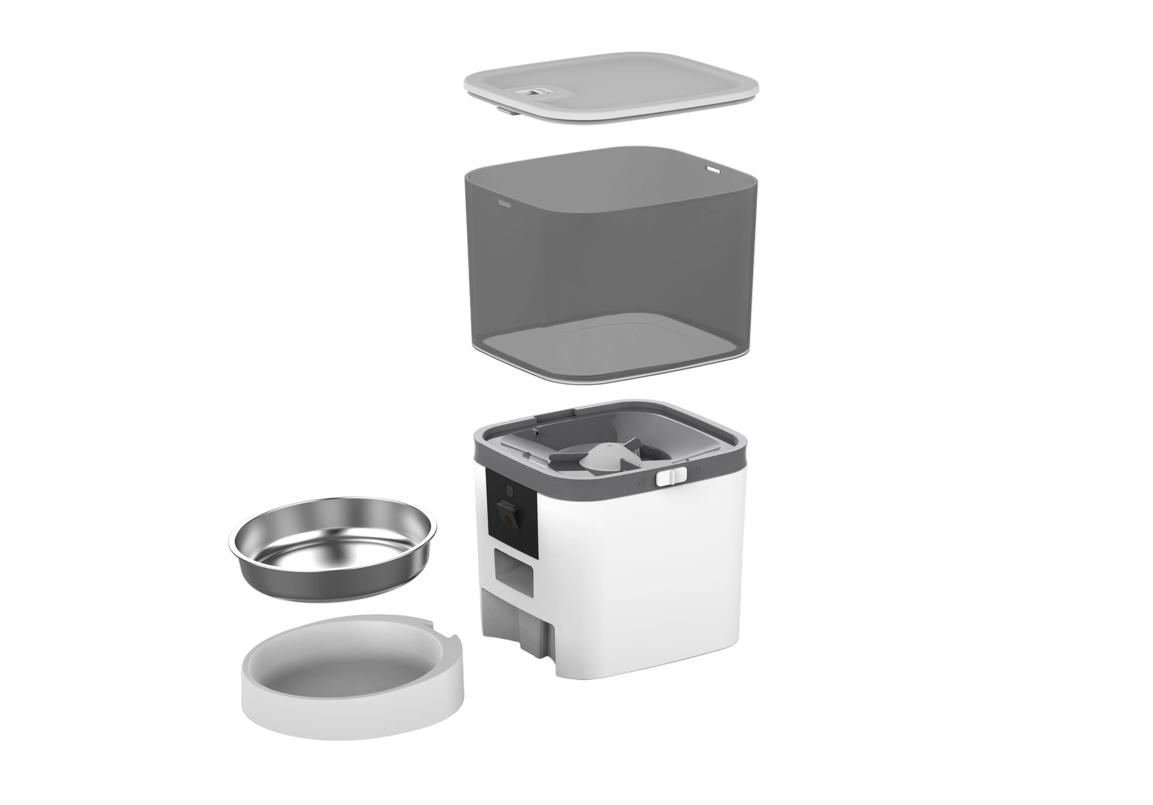 Smart Automatic Pet Feeder with Camera (6L Capacity)